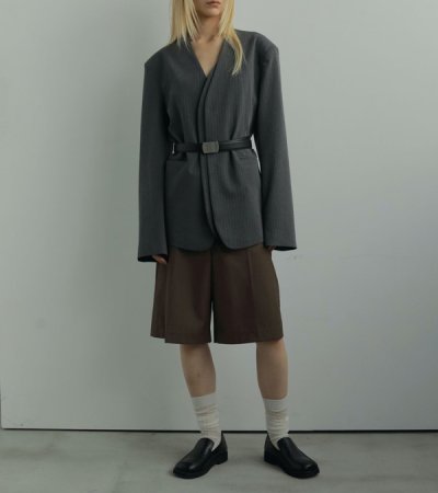 画像16: カラーレスオーバージャケット　Collarless Over Jacket