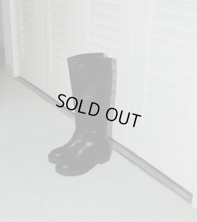 画像1: エコレザーロングブーツ　Ecoleather Long Boots