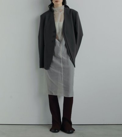 画像18: カラーレスオーバージャケット　Collarless Over Jacket