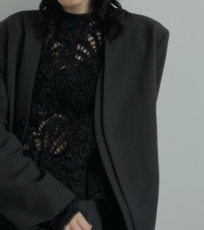 画像23: カラーレスオーバージャケット　Collarless Over Jacket