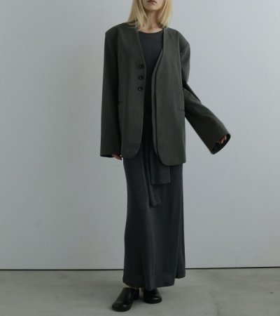 画像13: カラーレスオーバージャケット　Collarless Over Jacket