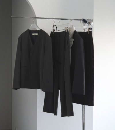 画像6: カラーレスオーバージャケット　Collarless Over Jacket