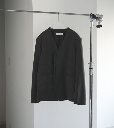 画像2: カラーレスオーバージャケット　Collarless Over Jacket