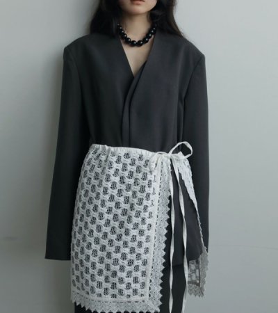 画像26: カラーレスオーバージャケット　Collarless Over Jacket