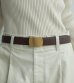 画像19: リバーシブルプレートベルト　Reversible Plate Belt