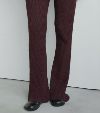 画像9: ニットフレアレギンス　Knit Flare Leggings