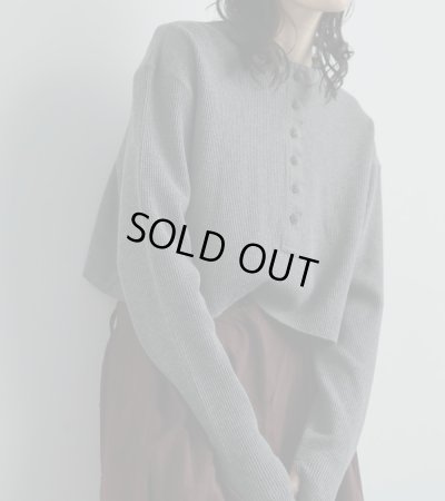 画像19: ワッフルヘンリートップス　Waffle Henley Tops