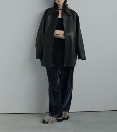 画像22: エコレザーオーバージャケット　Ecoleather Over Jacket