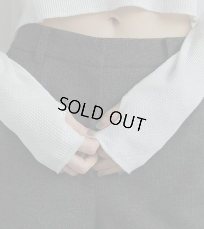 画像9: ワッフルヘンリートップス　Waffle Henley Tops