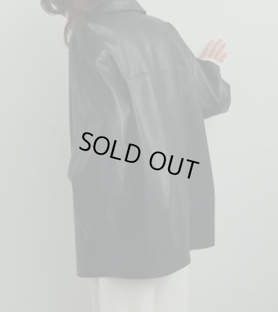 画像16: エコレザーオーバージャケット　Ecoleather Over Jacket