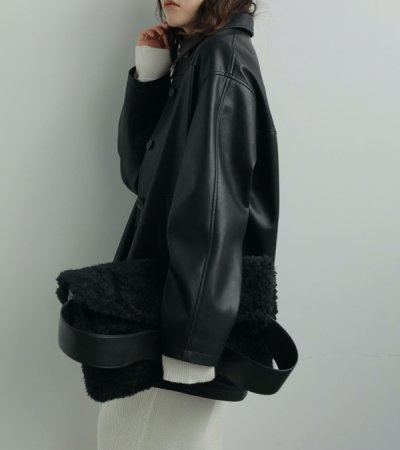 画像14: エコレザーオーバージャケット　Ecoleather Over Jacket