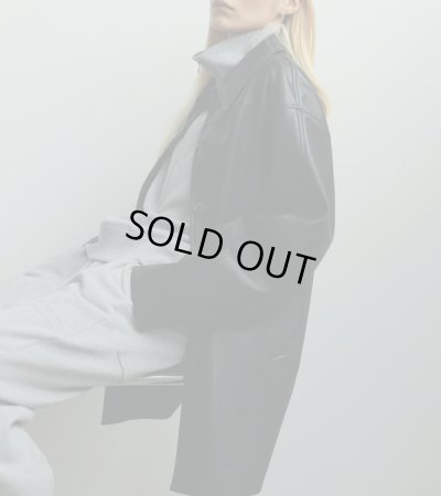 画像9: エコレザーオーバージャケット　Ecoleather Over Jacket