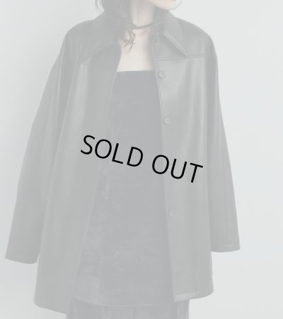 画像23: エコレザーオーバージャケット　Ecoleather Over Jacket