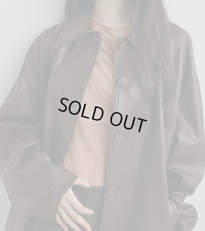画像8: エコレザーオーバージャケット　Ecoleather Over Jacket