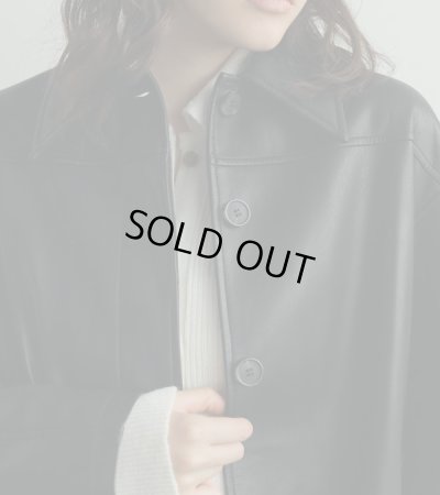 画像15: エコレザーオーバージャケット　Ecoleather Over Jacket