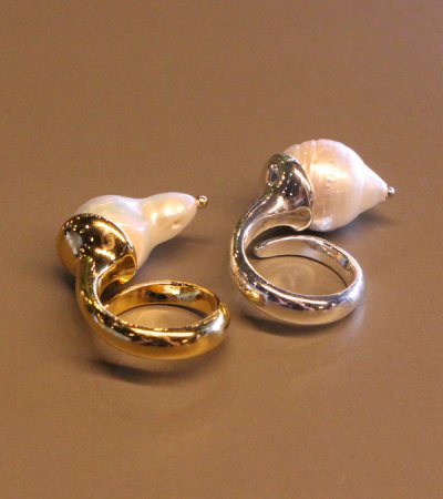 画像3: バロックパールリング　Baroque Pearl Ring