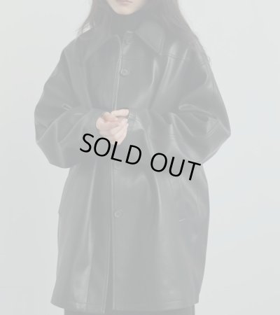 画像21: エコレザーオーバージャケット　Ecoleather Over Jacket
