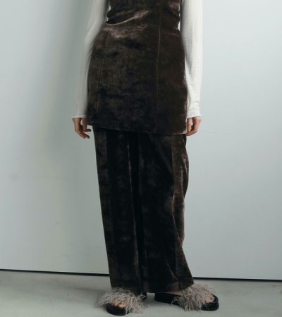 画像10: ベルベットワイドパンツ　Velvet Wide Pants