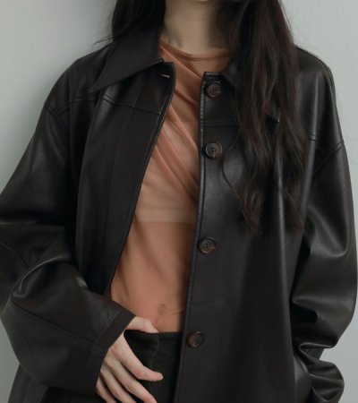 画像9: チュールギャザーボディースーツ　Tulle Gather Bodysuit