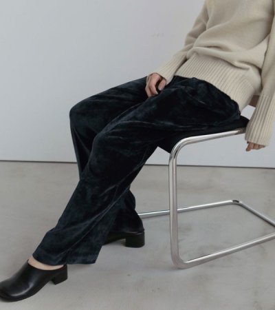 画像14: ベルベットワイドパンツ　Velvet Wide Pants