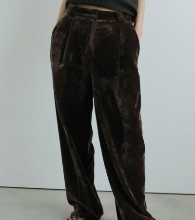 画像6: ベルベットワイドパンツ　Velvet Wide Pants
