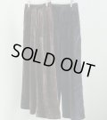 ベルベットワイドパンツ　Velvet Wide Pants