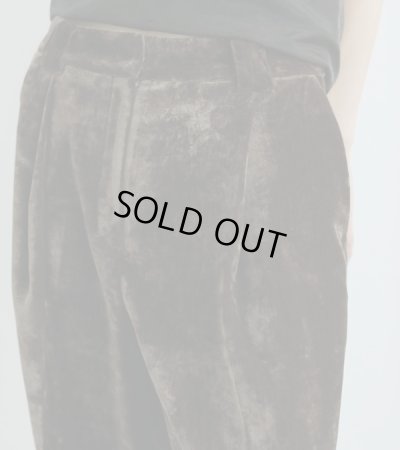 画像11: ベルベットワイドパンツ　Velvet Wide Pants