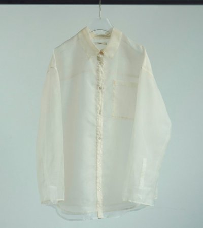 画像2: シアーレイヤードシャツ　Sheer Layered Shirts