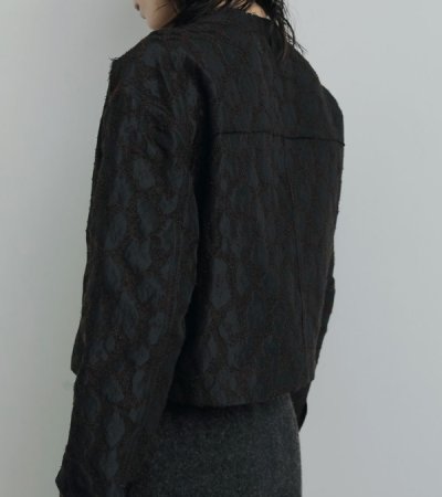 画像10: レオパードジャカードジャケット　Leopard Jacquard Jacket