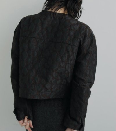 画像11: レオパードジャカードジャケット　Leopard Jacquard Jacket