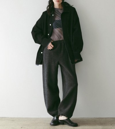 画像15: チュールギャザーボディースーツ　Tulle Gather Bodysuit