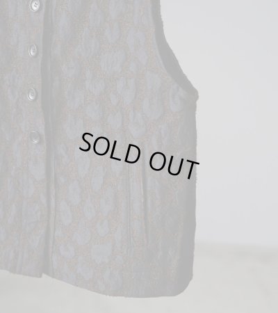 画像3: 20%OFF！レオパードジャカードベスト　Leopard Jacquard Vest《セール商品につき返品不可》