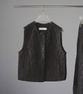 レオパードジャカードベスト　Leopard Jacquard Vest