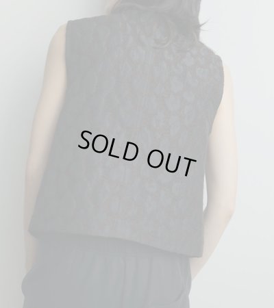 画像13: 20%OFF！レオパードジャカードベスト　Leopard Jacquard Vest《セール商品につき返品不可》