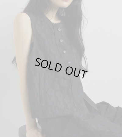 画像7: 20%OFF！レオパードジャカードベスト　Leopard Jacquard Vest《セール商品につき返品不可》