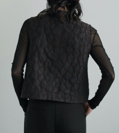 画像10: レオパードジャカードベスト　Leopard Jacquard Vest
