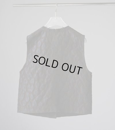 画像4: 20%OFF！レオパードジャカードベスト　Leopard Jacquard Vest《セール商品につき返品不可》