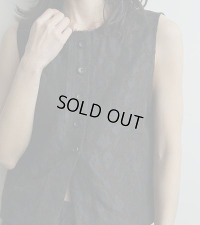 画像11: 20%OFF！レオパードジャカードベスト　Leopard Jacquard Vest《セール商品につき返品不可》