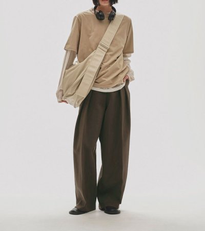 画像3: ボンディングワイドトラウザーズ Bonding Wide Trousers