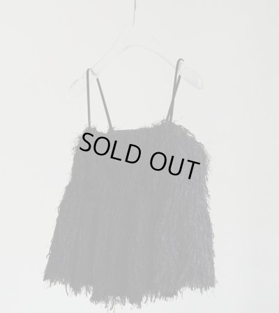 画像2: バックオープンフェザーキャミソール　Backopen Feather Camisole
