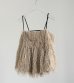 画像3: バックオープンフェザーキャミソール　Backopen Feather Camisole