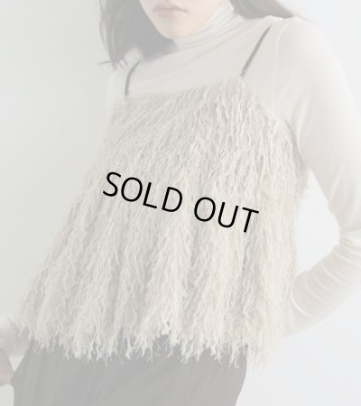 画像6: バックオープンフェザーキャミソール　Backopen Feather Camisole
