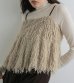画像6: バックオープンフェザーキャミソール　Backopen Feather Camisole
