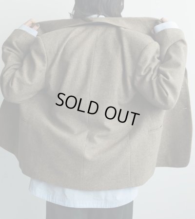 画像12: ヘリンボーンウールジャケット　Herringbone Wool Jacket