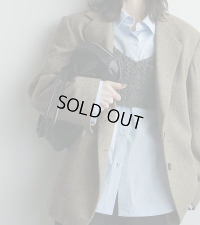 画像1: ヘリンボーンウールジャケット　Herringbone Wool Jacket