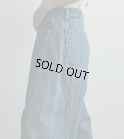 画像11: ペンシルルーズデニム　Panel Loose Denim