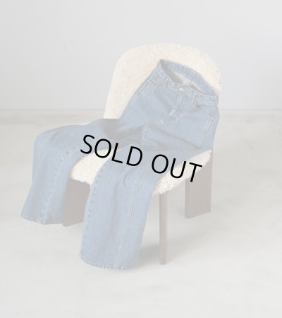 画像1: ペンシルルーズデニム　Panel Loose Denim
