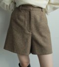 ヘリンボーンショートパンツ　Herringbone Short Pants