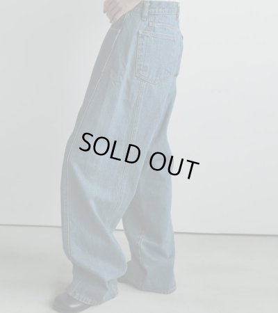 画像10: ペンシルルーズデニム　Panel Loose Denim