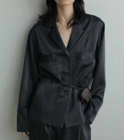 画像10: サテンテーラードシャツ　Satin Tailored Shirts